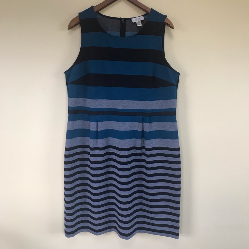 Ann Taylor LOFT Striped Dress